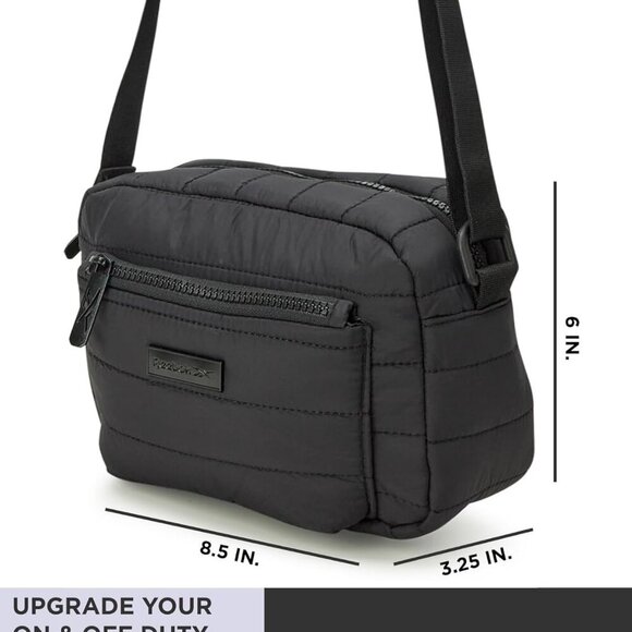 Women's Crossbody Bag Quilted Nylon Lightweight Small Purse Cell Phone Travel - Picture 3 of 7